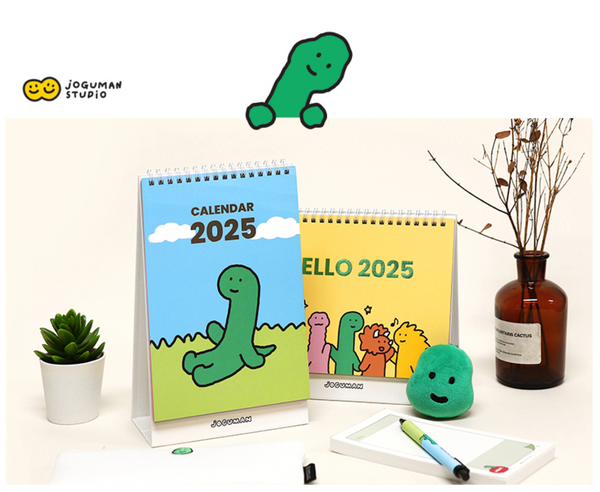 [JOGUMAN STORE] 2025 Desk Calendar (2Types)