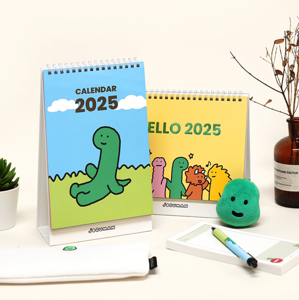 [JOGUMAN STORE] 2025 Desk Calendar (2Types)