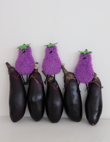 [hozumi] Sayho Eggplant Keyring