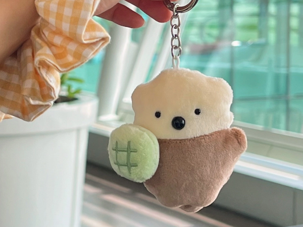 [HOOKKA HOOKKA STUDIO] Soft Fluffy Keyring