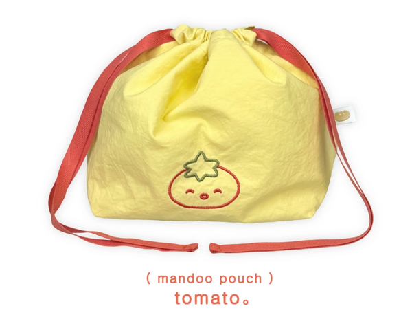 [HOOKKA HOOKKA STUDIO] Dumpling Pouch (Tomato)