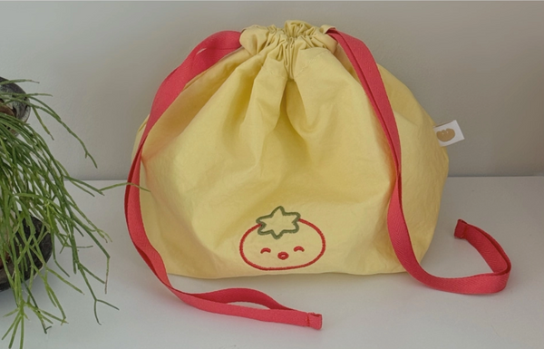 [HOOKKA HOOKKA STUDIO] Dumpling Pouch (Tomato)