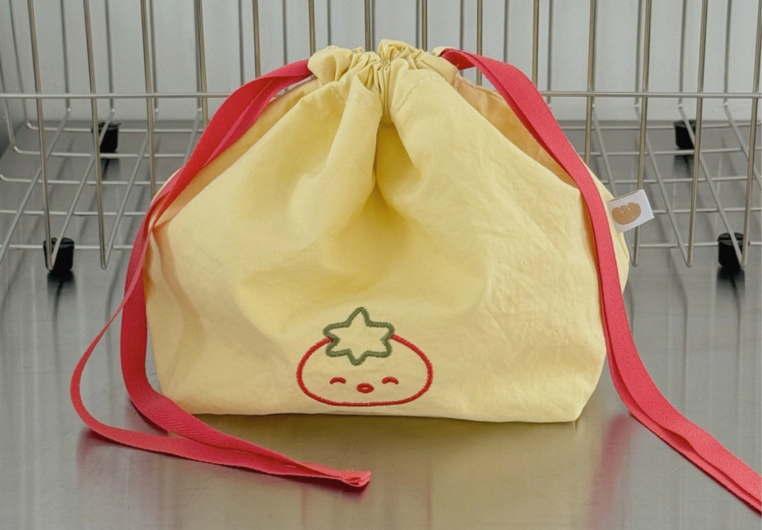 [HOOKKA HOOKKA STUDIO] Dumpling Pouch (Tomato)