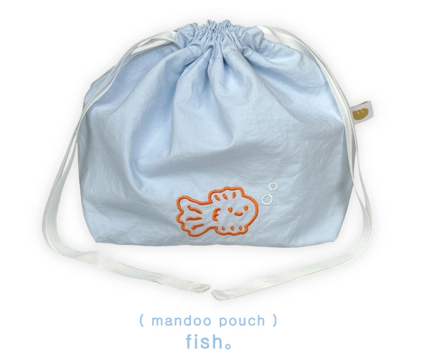 [HOOKKA HOOKKA STUDIO] Dumpling Pouch (Fish)