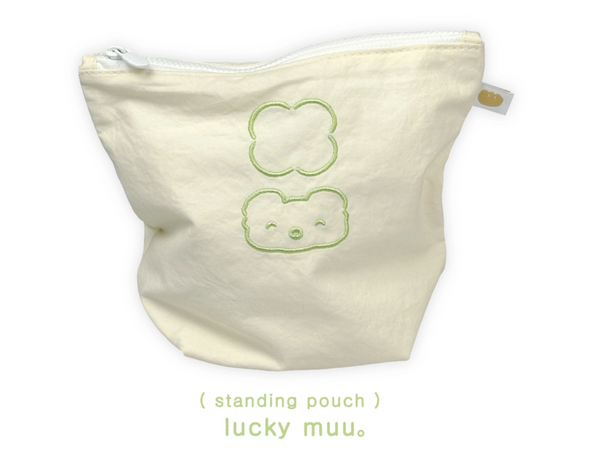 [HOOKKA HOOKKA STUDIO] Standing Pouch (Lucky Muu)