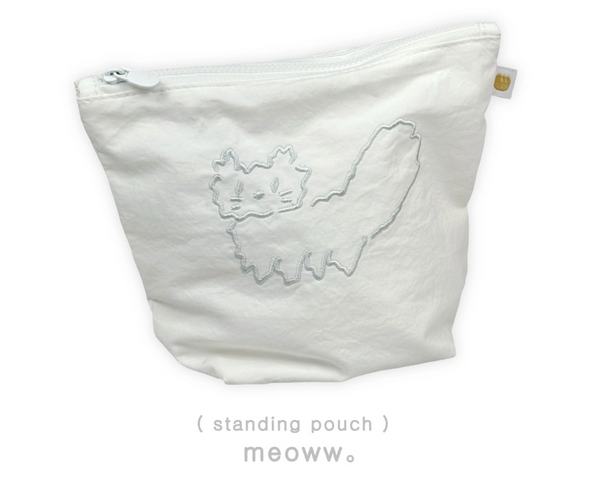 [HOOKKA HOOKKA STUDIO] Standing Pouch (Meoww)