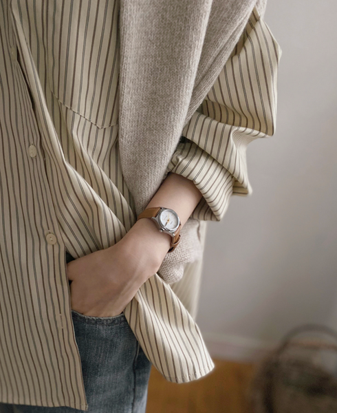 [SLOWAND] # SLOWMADE Le Labo Stripe Shirt