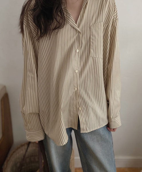 [SLOWAND] # SLOWMADE Le Labo Stripe Shirt