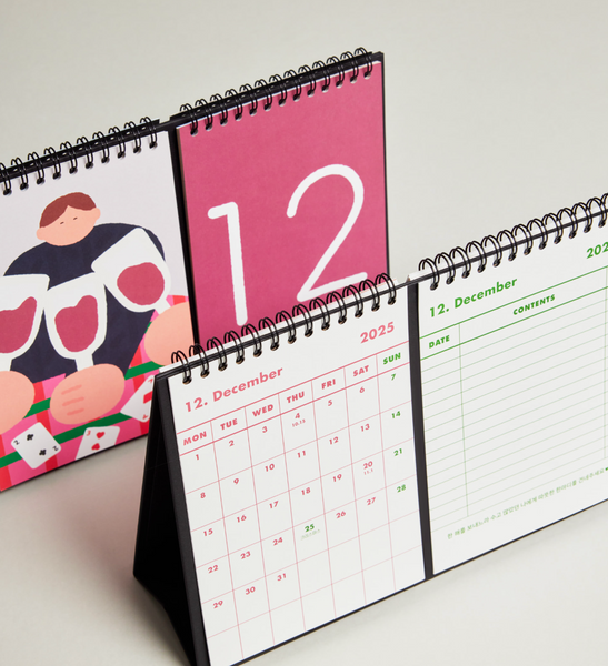 [oh,lolly day!] [Calendar] 2025 Desk Calendar Big