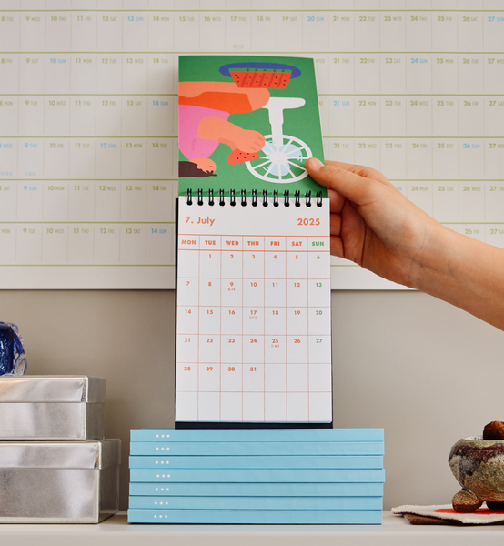 [oh,lolly day!] [Calendar] 2025 Desk Calendar Mini