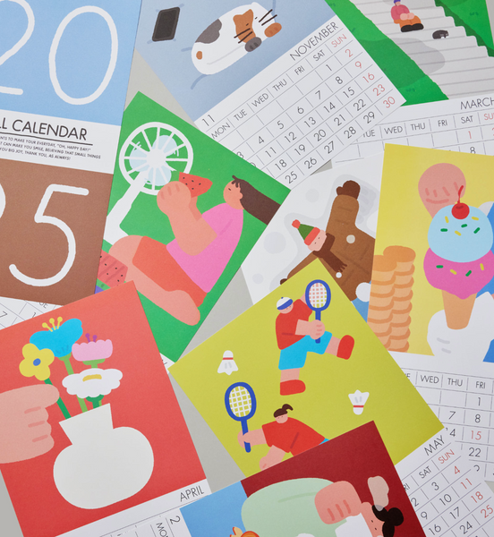 [oh,lolly day!] [Calendar] 2025 Wall Calendar