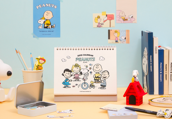 [Peanuts] 2025 Snoopy Desk Calendar *11月中韓國出貨*