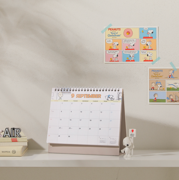 [Peanuts] 2025 Snoopy Desk Calendar *11月中韓國出貨*