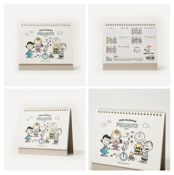 [Peanuts] 2025 Snoopy Desk Calendar *11月中韓國出貨*