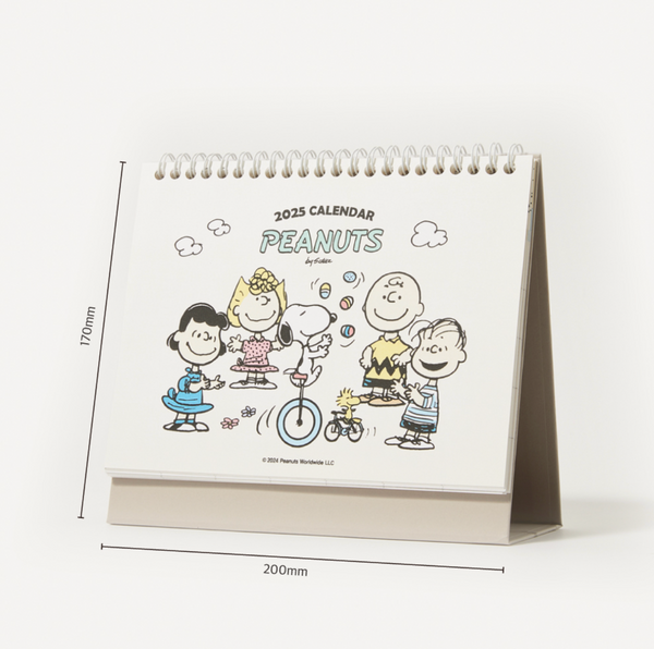 [Peanuts] 2025 Snoopy Desk Calendar *11月中韓國出貨*