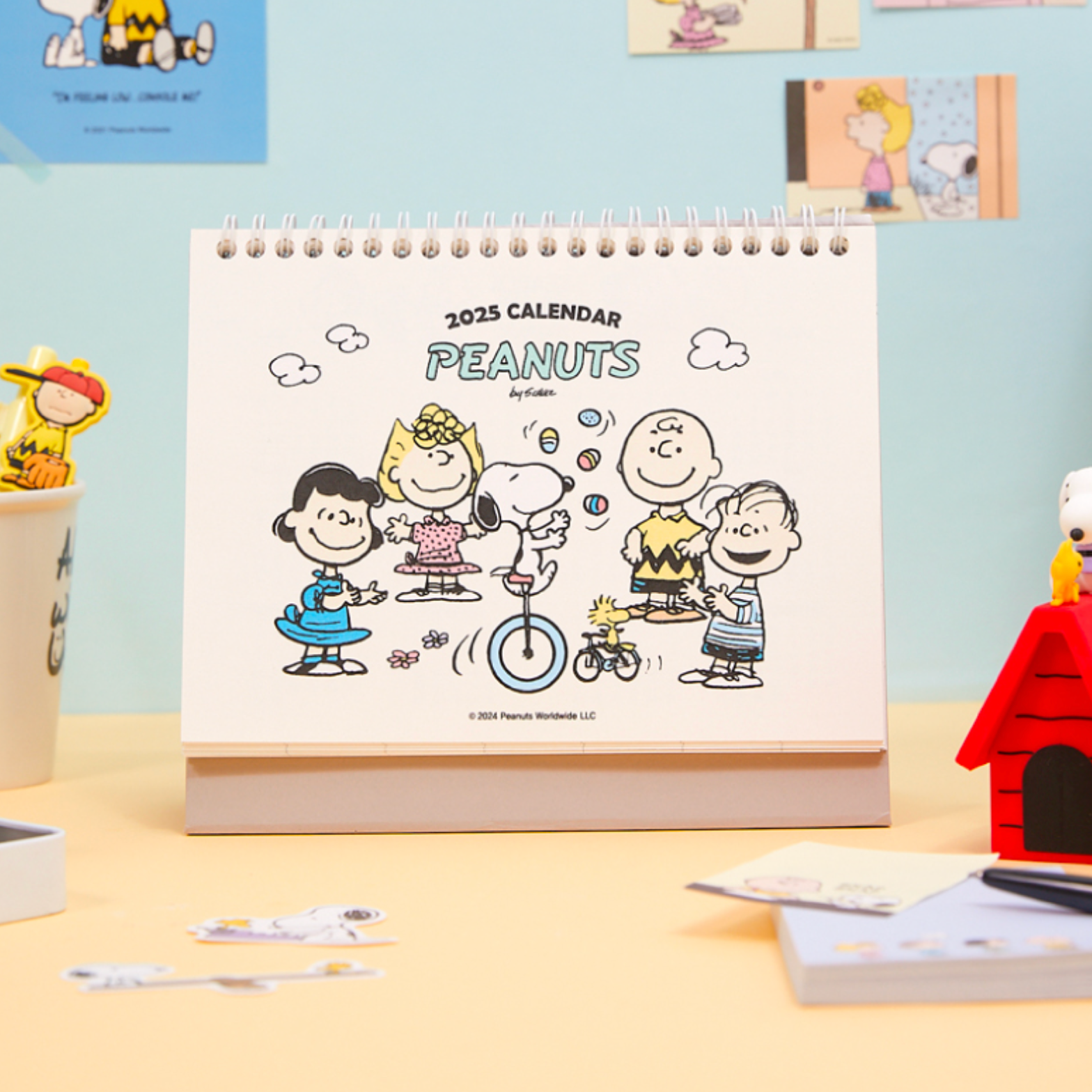 [Peanuts] 2025 Snoopy Desk Calendar *11月中韓國出貨*