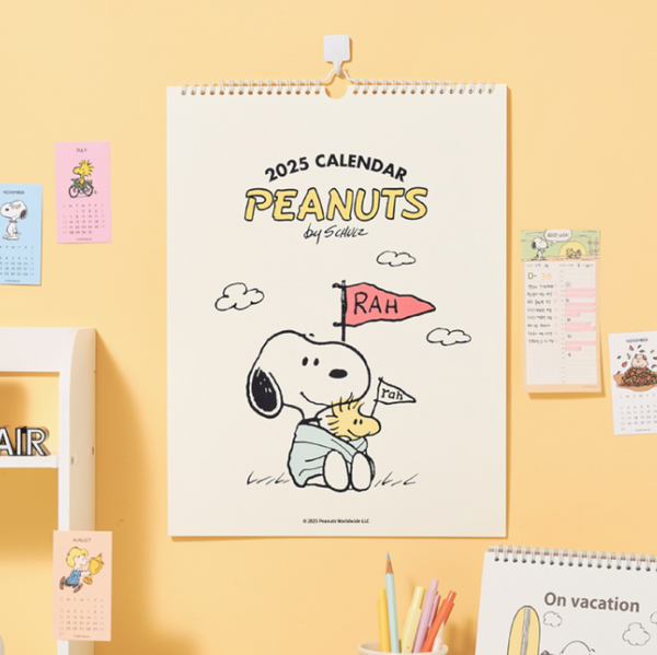 [Peanuts] 2025 Snoopy Wall Calendar *11月中韓國出貨*