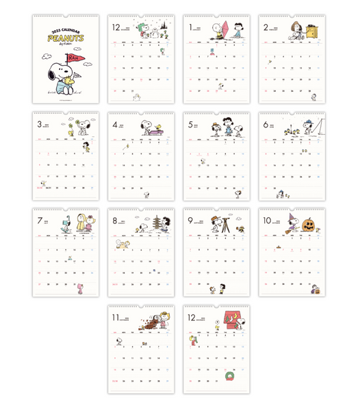 [Peanuts] 2025 Snoopy Wall Calendar *11月中韓國出貨*