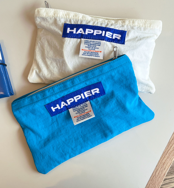 [oh,lolly day!] [Pouch] Happier label pouch M