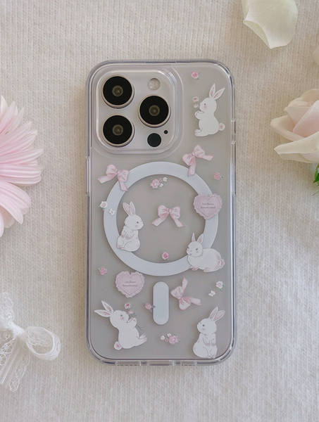 [Romantic Mood] Rabbit MagSafe Phone Case