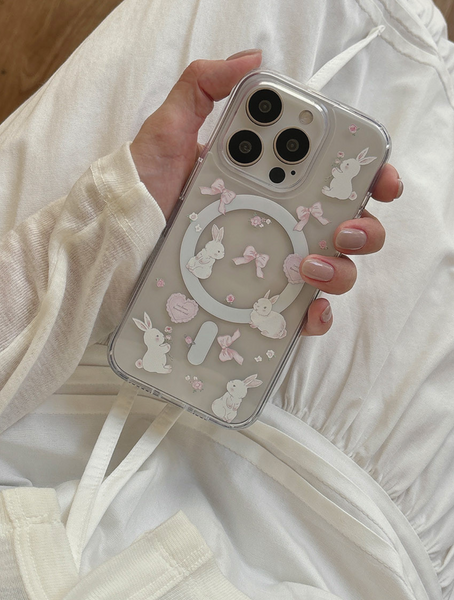 [Romantic Mood] Rabbit MagSafe Phone Case