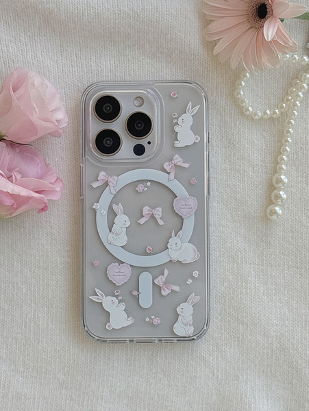 [Romantic Mood] Rabbit MagSafe Phone Case