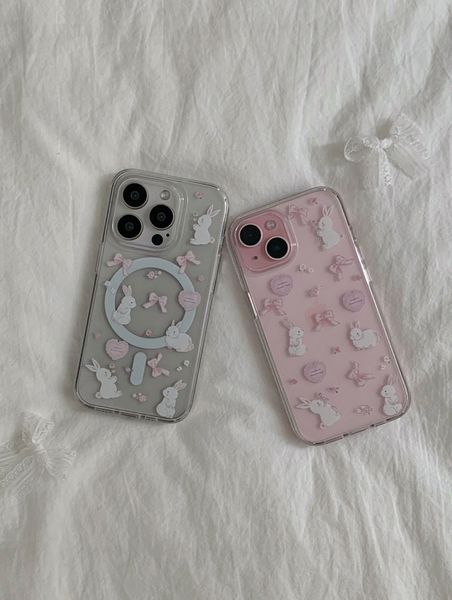 [Romantic Mood] Rabbit MagSafe Phone Case