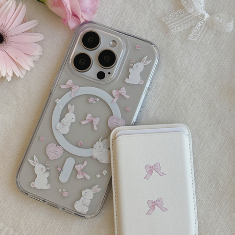 [Romantic Mood] Rabbit MagSafe Phone Case