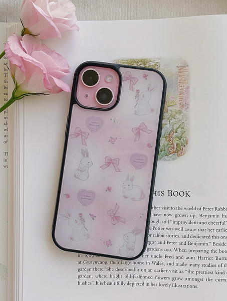 [Romantic Mood] Rabbit Bumper Phone Case