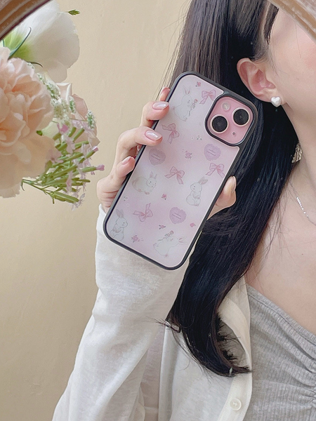 [Romantic Mood] Rabbit Bumper Phone Case