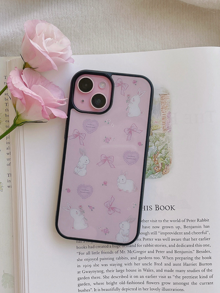 [Romantic Mood] Rabbit Bumper Phone Case