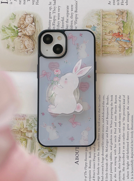 [Romantic Mood] Rabbit Bumper Phone Case