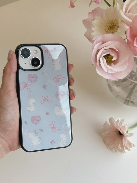 [Romantic Mood] Rabbit Bumper Phone Case