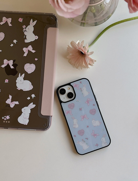 [Romantic Mood] Rabbit Bumper Phone Case