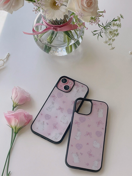 [Romantic Mood] Rabbit Bumper Phone Case