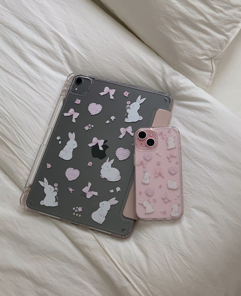 [Romantic Mood] Rabbit Ipad Case