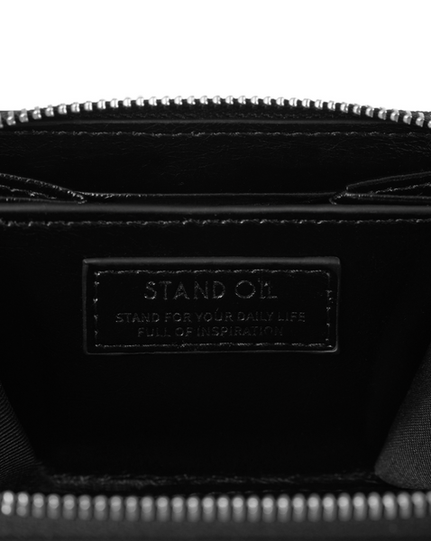 [STAND OIL] Post Wallet (Black)