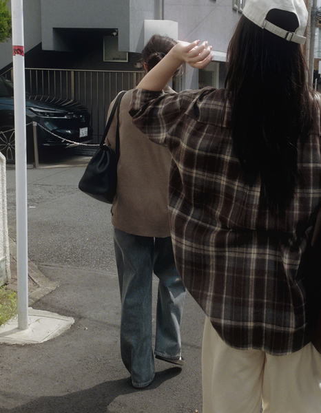 [SLOWAND] # SLOWMADE Corduroy Washed-Wide Denim Pants