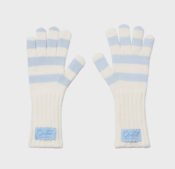 [Rockfish Weatherwear] STRIPE RIBBED GLOVES