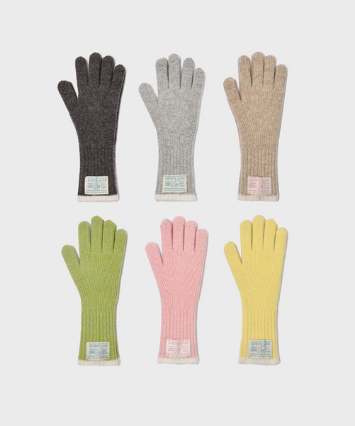 [Rockfish Weatherwear] WOOLY TWOTONE LONG GLOVES