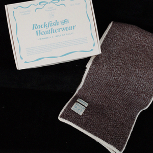 [Rockfish Weatherwear] WOOLY TWOTONE MUFFLER