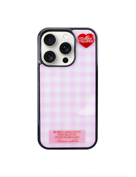 [collagevacance] Heart Logo Pendant Glass Bumper Case (Classic Type)