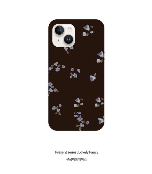 [loumoi] Present Series : Lovely Pansy Phone Case