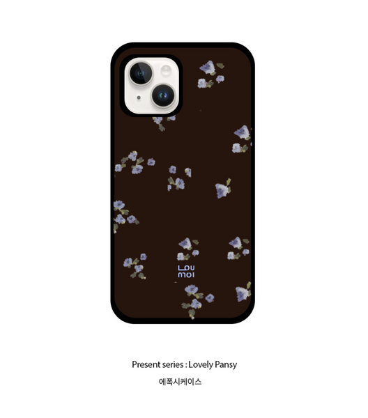 [loumoi] Present Series : Lovely Pansy Phone Case