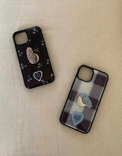 [loumoi] Present Series : Lovely Pansy Phone Case