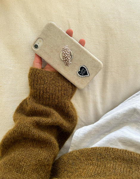 [loumoi] Present Series : Wool Beige Phone Case