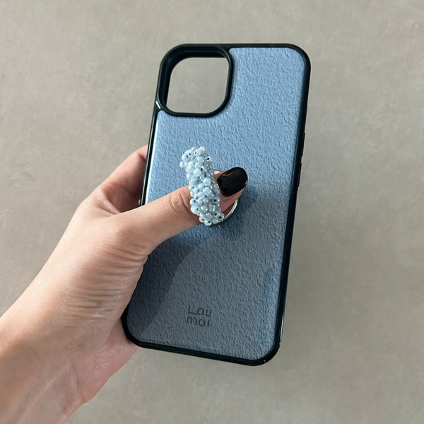 [loumoi] Present Series : Wool Skyblue Phone Case