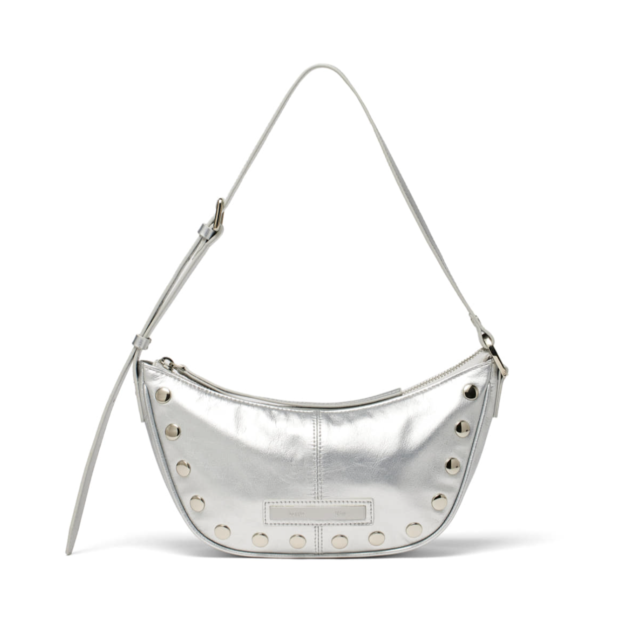 [Matin Kim] STUD LEATHER SHOULDER BAG IN SILVER