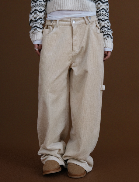 [AUTUMN] Big Corduroy Carpenter Pants