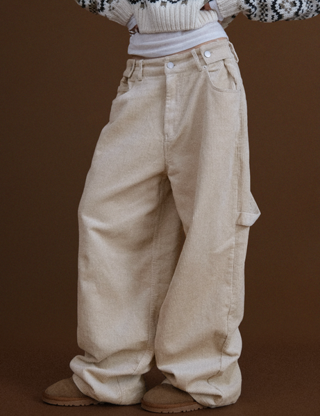 [AUTUMN] Big Corduroy Carpenter Pants